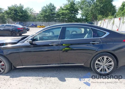 2018 Genesis G80 3.8 из США, поврежденный, VIN KMHGN4JE5JU251460